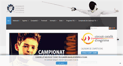 Desktop Screenshot of esgrima.cat