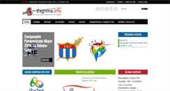 Desktop Screenshot of esgrima.info