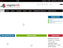 Tablet Screenshot of esgrima.info